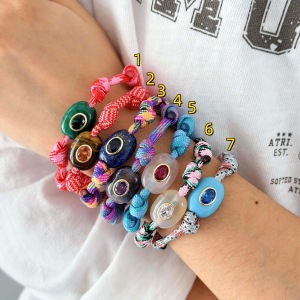 Bracelet Tressé Pour Femme, Forme Elliptique Irrégulière, Collection Romantique, Idéal Pour Les Vacances. h5 