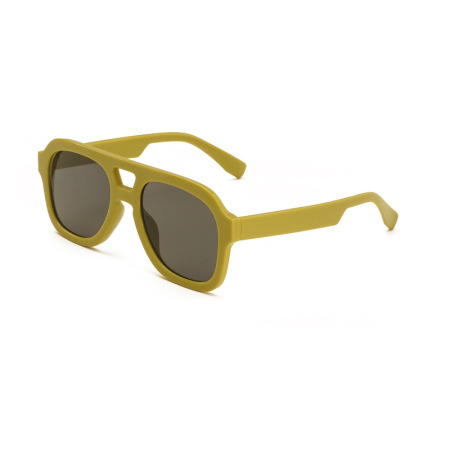 Lunettes de soleil rétro Simple Series à imprimé léopard uni 2