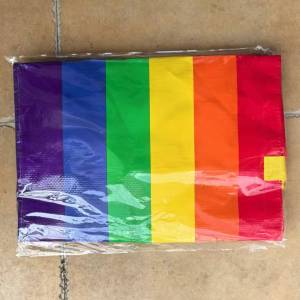 Sac Carré Femme À Rayures Tissées Multicolores Style Décontracté h5 Image8