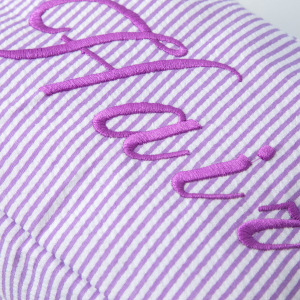 Trousses De Maquillage Simple Series Sweet Letter En Polyester À Rayures Unies h5 Image4