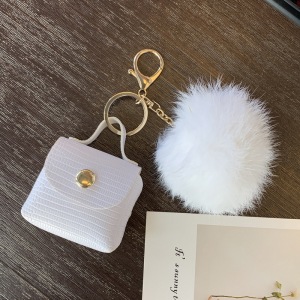 Porte-Clés Trèfle En Pu Uni Couleur Quotidienne De La Série Simple h5 