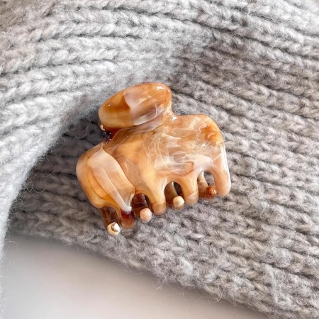 Série Simple Daily Couleur unie Dégradé Couleur PC Hair Claws 2