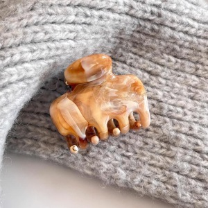 Série Simple Daily Couleur Unie Dégradé Couleur Pc Hair Claws h5 Image2