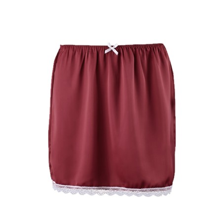 Jupe midi taille haute en dentelle tendance 2