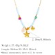 Couleur or/Taille unique/Collier (1 pièce) Image2