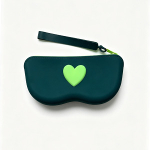 Pochette De Rangement Pour Lunettes De Soleil En Gel De Silice Simple Series Sweet Heart, Couleurs Assorties h5 