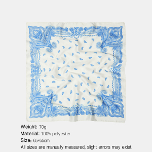 Écharpes D'Été En Polyester À Motif Cachemire Uni Et Multicolore, Style Bohème, Collection Ethnique h5 Image2