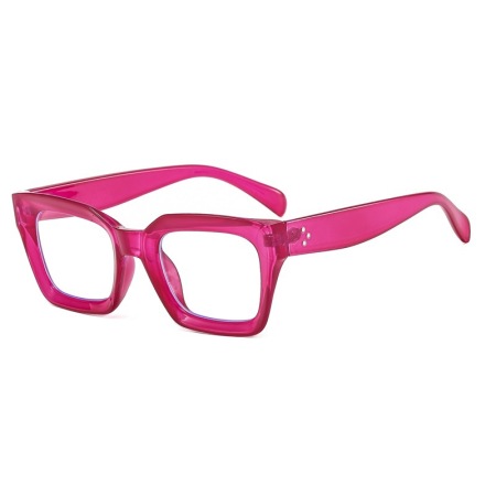 Lunettes sans correction Simple Series Daily Color Solid Print Leopard 2