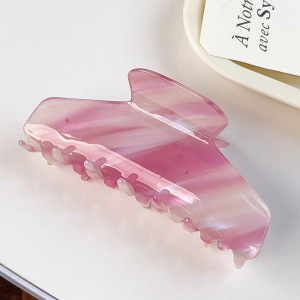 Pinces À Cheveux En Pvc Simple Series Daily Solid Color Gradient Color h5 