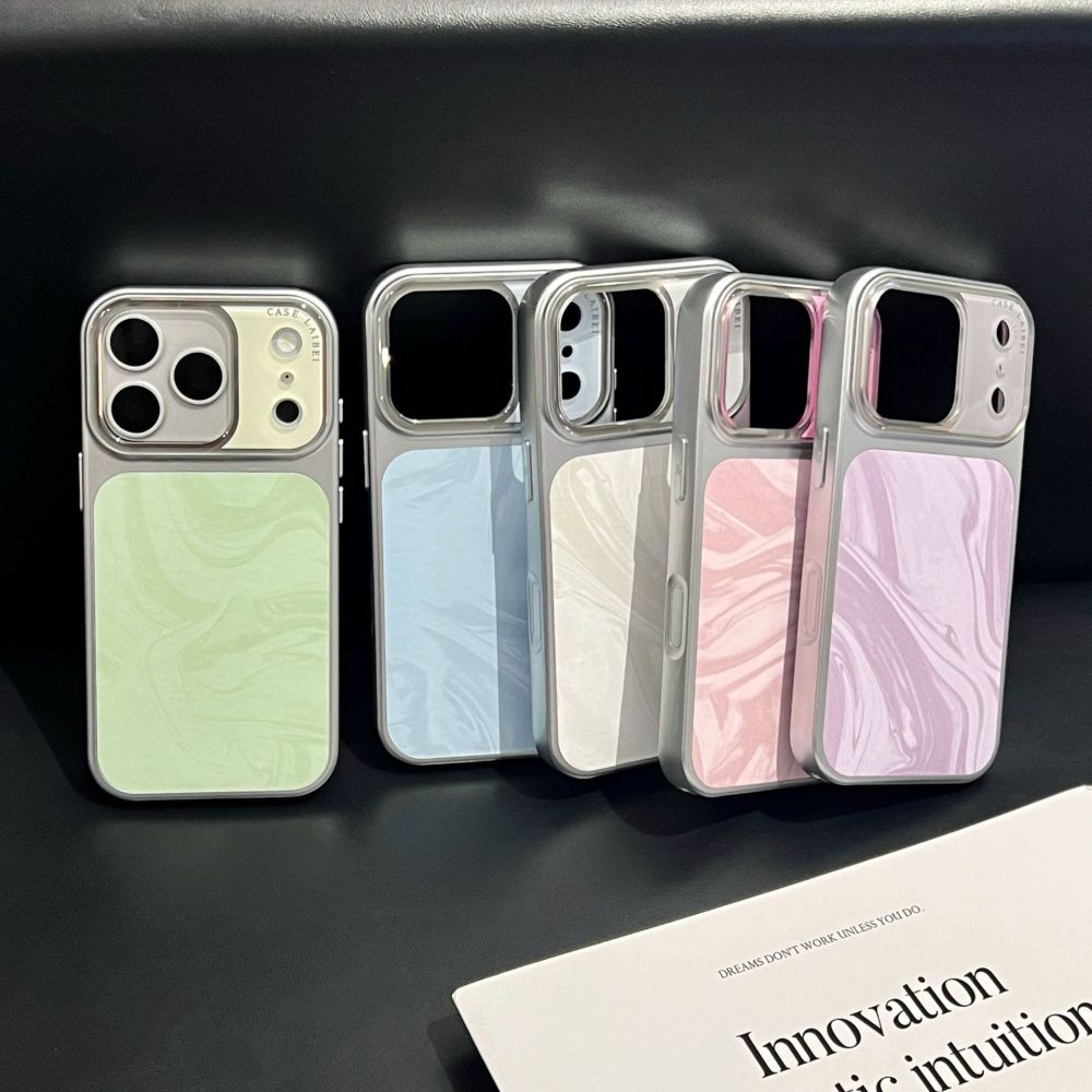 Coques De Téléphone À Motif Marbre Uni Image5