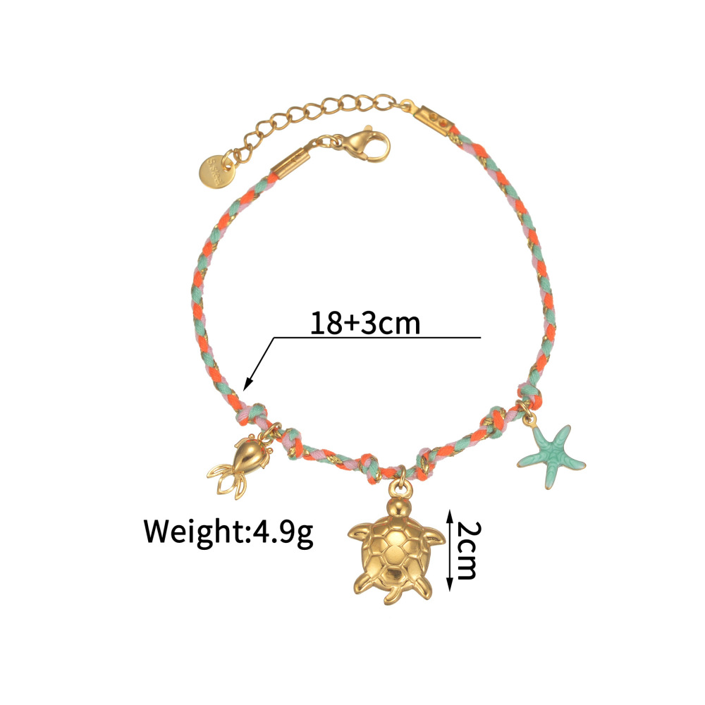 Bracelets Tressés Pour Femmes, Style Océanique, Inspirés Des Vacances 