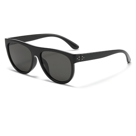 Lunettes de soleil Simple Series Daily Solid Color à imprimé léopard dégradé 2