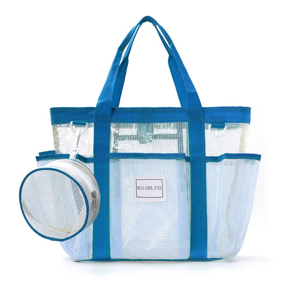 Sac Fourre-Tout Femme En Pvc Style Vacances / Pvc Transparent Uni 