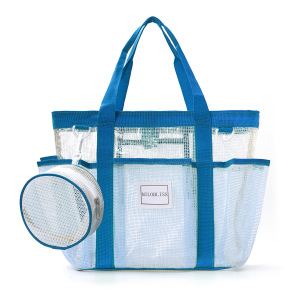 Sac Fourre-Tout Femme En Pvc Style Vacances / Pvc Transparent Uni h5 