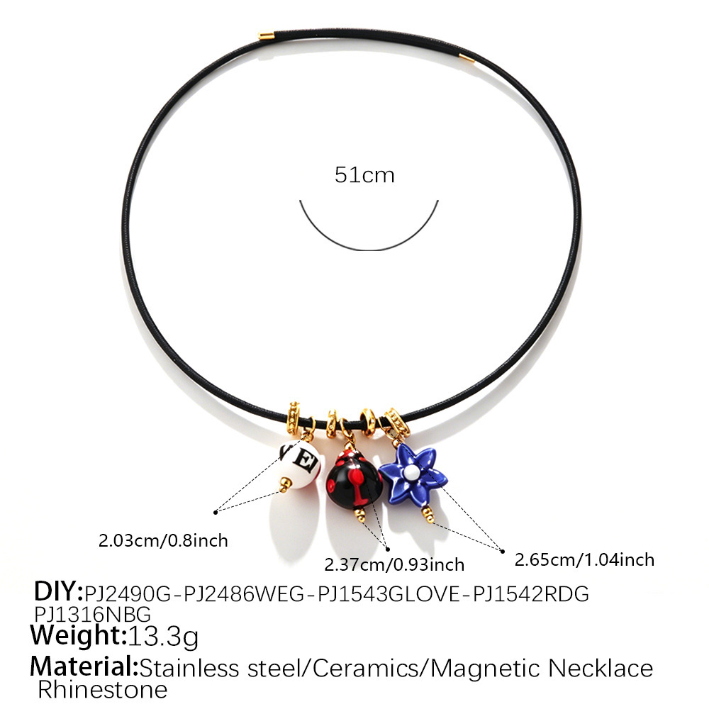 Colliers Pendentifs Pour Femmes, Collection Simple, Forme Irrégulière, Cœur Et Poisson, En Acier Inoxydable Étanche, Couleur Or 