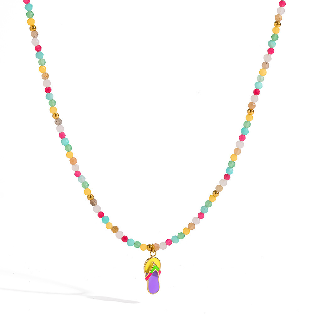 Ensembles De Bijoux Pour Femmes En Acier Inoxydable, Acrylique Doré, Forme Géométrique Simple Et Élégante, Pour Le Quotidien. Image4