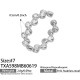 couleur argent/Bagues Image4