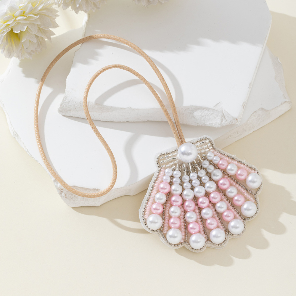 Collection Romantique De Perles Naturelles De Style Océanique, Couleurs Mélangées, Coquillage, Imitation Perle, Perles Artificielles, Breloques Pour Sac Image2
