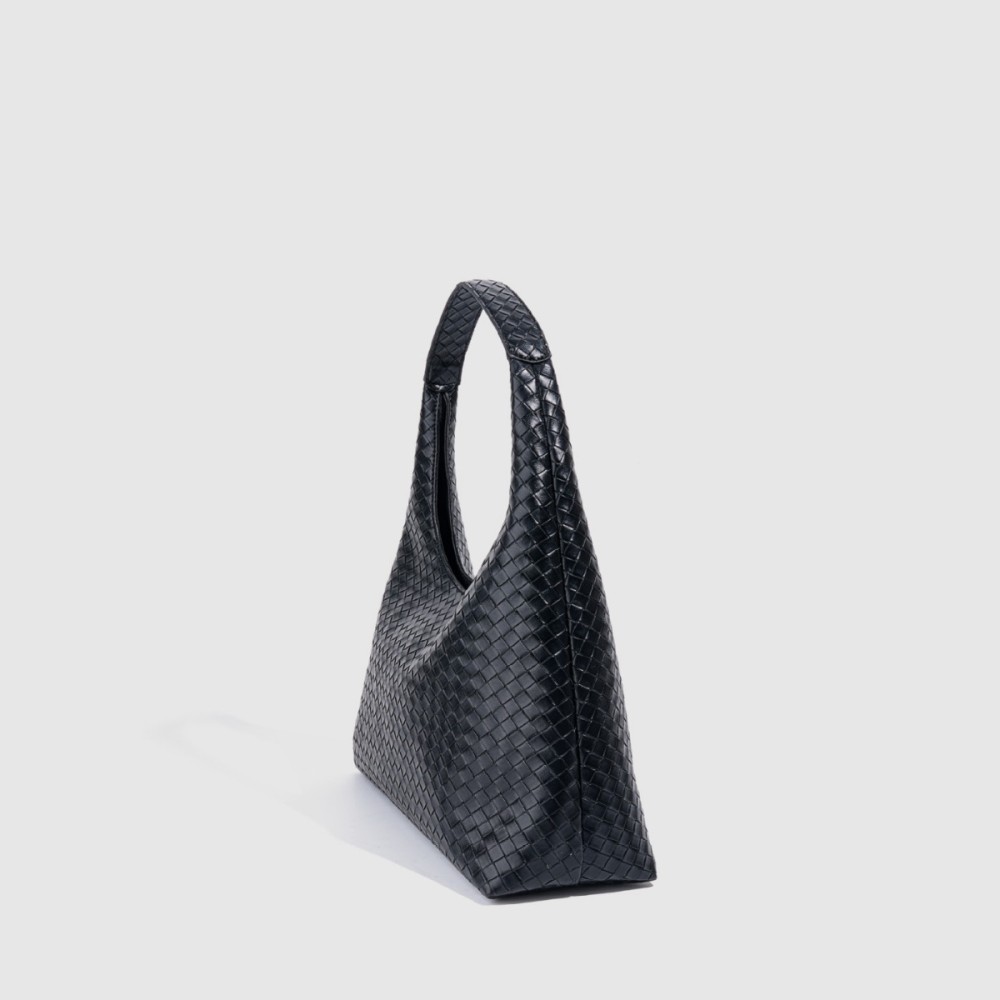 Sacs À Main Minimalistes En Pu Tissé Pour Femmes Image3