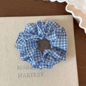 Chouchous En Tissu À Carreaux Uni De La Série Simple Daily h5 