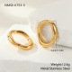 Boucles d'oreilles puces en or Image3