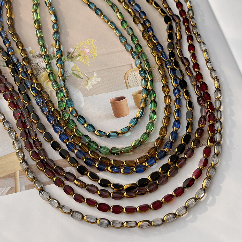 Colliers De Perles En Cristal Pour Femmes De La Série Classique Image3