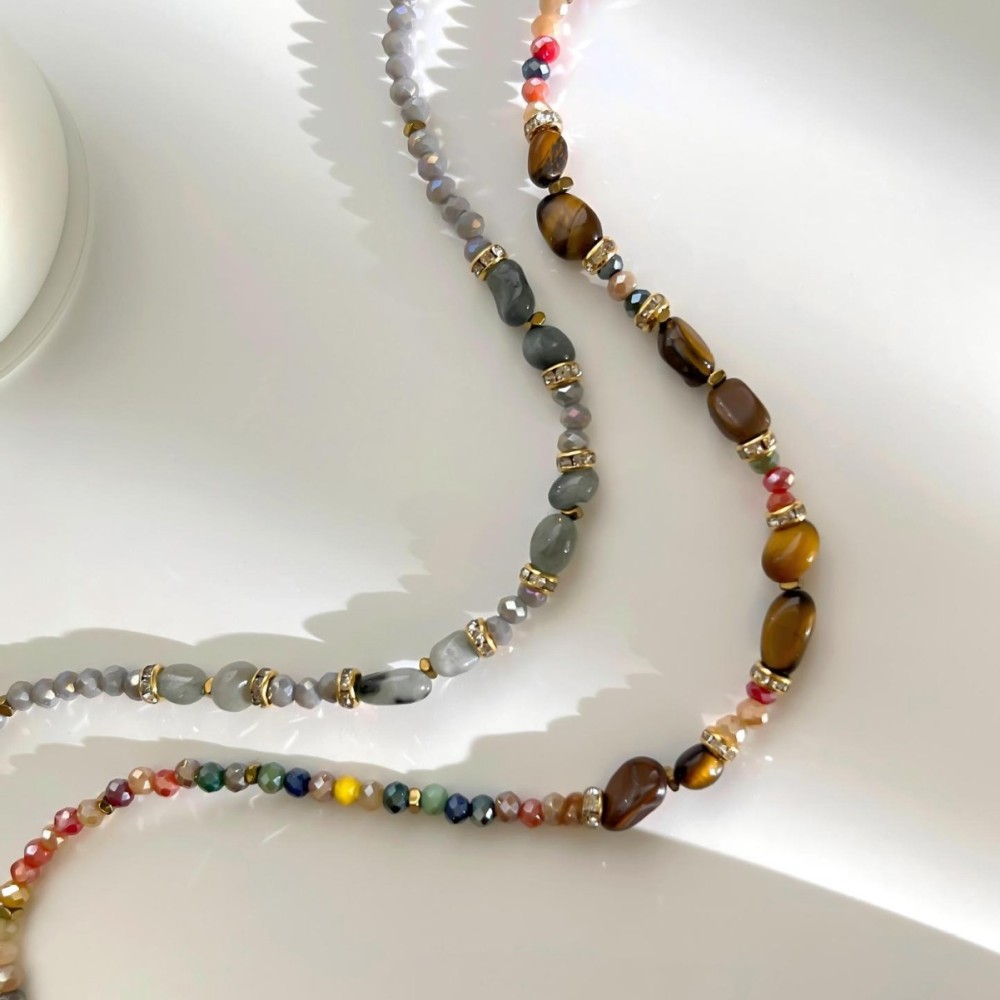 Colliers De Perles En Cristal Pour Femmes De La Collection Simple Series Image3
