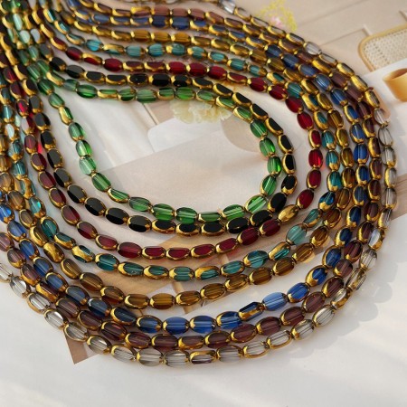 Colliers de perles en cristal pour femmes de la série classique 2