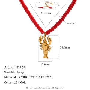 Colliers De Perles Pour Femmes, Collection Romantique, Style Océanique, Coquillages, Résine Couleur Or h5