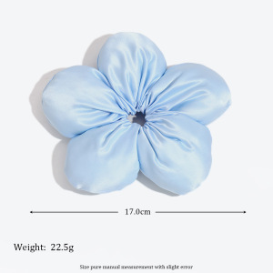 Chouchous En Tissu Uni Couleur Fleur Douce, Collection Simple h5 Image4