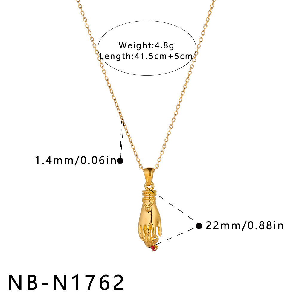 Colliers Pendentifs Pour Femmes, Collection Romantique, Forme Irrégulière Mignonne, En Acier Inoxydable Étanche, Couleur Or