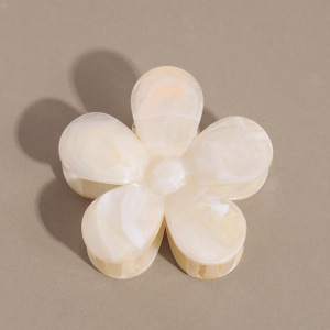 Pinces À Cheveux En Résine, Couleur Unie Dégradée, Série Simple Daily Flower h5