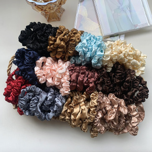 Chouchous En Tissu Uni Couleur De La Série Simple Daily h5 Image3