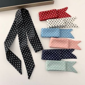 Écharpes D'Été Décontractées À Pois Unis En Polyester, Collection Simple h5 Image3