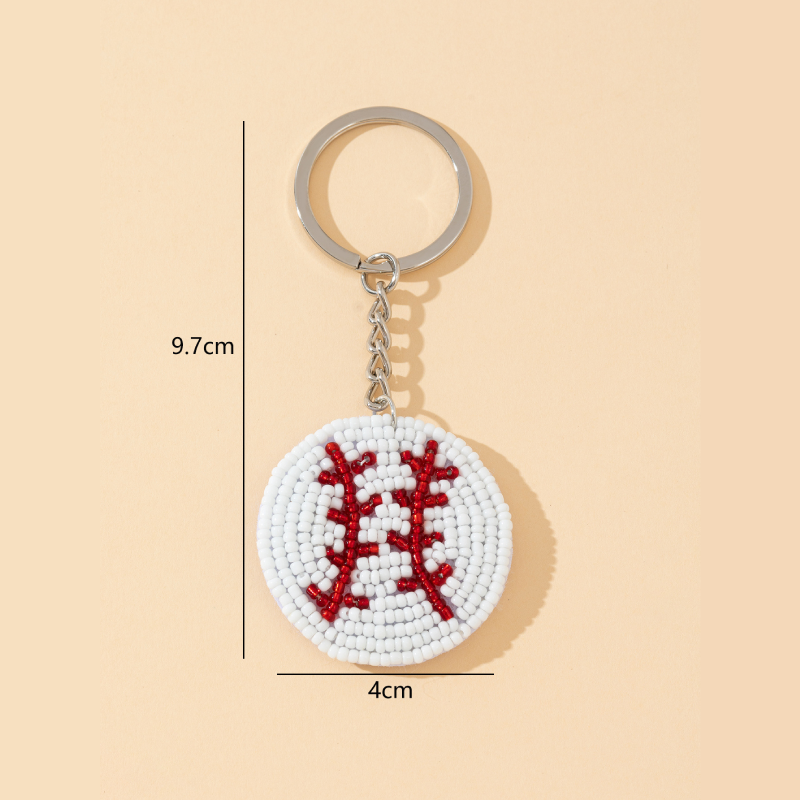 Porte-Clés En Alliage De Forme Géométrique, Série Simple Sports