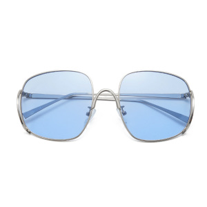 Lunettes De Soleil Élégantes De La Série Simple, Couleur Unie h5 Image3