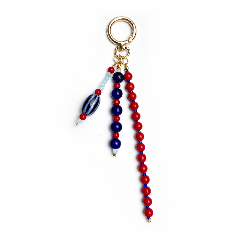Perles Quotidiennes De Forme Irrégulière En Agate De Couleurs Mélangées, Breloques Pour Sac En Pierre Naturelle, Collection Simple