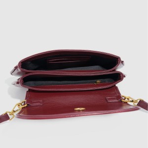 Sacs À Bandoulière Femme En Pu Uni Style Bureau h5 Image4
