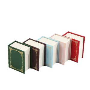 Boîtes À Bijoux Rectangulaires Élégantes En Velours De La Série Classique h5 Image4