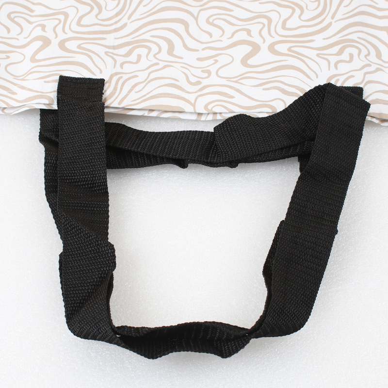 Sacs De Courses Tissés En Polypropylène (Pp) À Imprimé Léopard Uni, Style Décontracté Image5