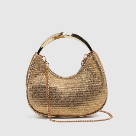 Sacs à main pour femmes en paille tressée, style parisien chic 2