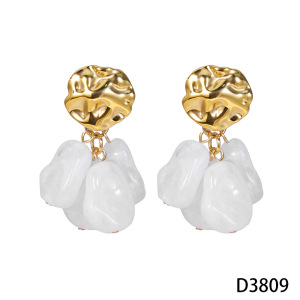 Boucles D'Oreilles Pendantes Pour Femmes, Style Rétro, À Pompons Et Motif Marteau, En Résine, Collection Classique h5 