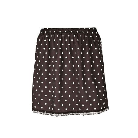 Jupe midi à pois simple et élégante 2