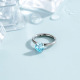 A1453-8# 8 mm Bleu clair Bleu mer (Unité) Image15
