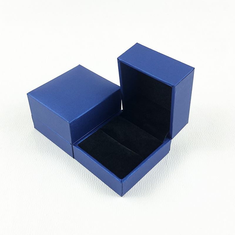 Boîtes À Bijoux En Papier De Forme Géométrique Unie, De Couleur Classique Et Simple 