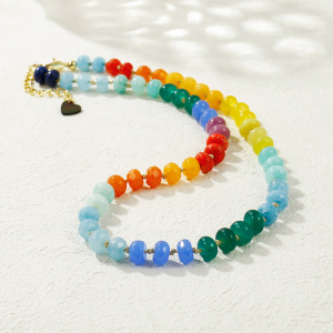 Colliers De Perles Colorées En Pierres Naturelles Pour Femmes h5 Image3