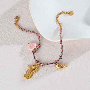 Bracelets Tressés Pour Femmes, Style Océanique, Inspirés Des Vacances h5 Image6