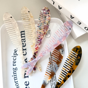 Peignes À Acide Acétique Portables En Forme De Poisson Sur Le Thème De L'Océan h5 Image3