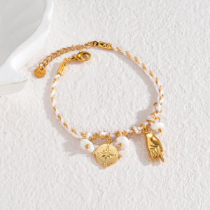 Bracelets Tressés Pour Femmes Sweet Heart Cherry De La Série Romantic h5 Image3