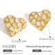 Couleur or/Boucles d'oreilles 